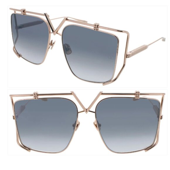 NWT VALENTINO V-LIGHT OVERSIZED WOMEN SUNGLASSES VALENTINO VLS-116A - Picture 1 of 4